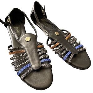 Eric Javits New York Grecotsand Gladiator Sandals